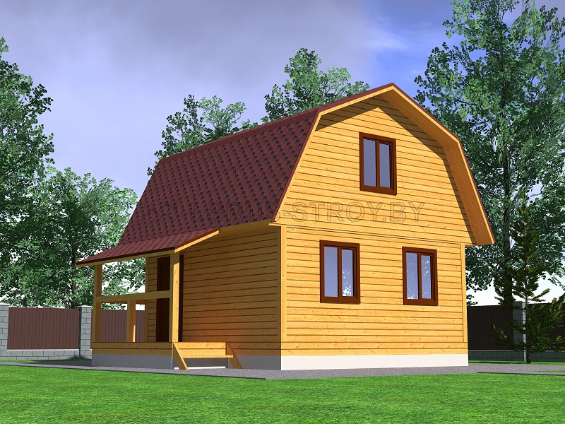 Дом из бруса под ключ - цена | Строительство домов из профилированного бруса